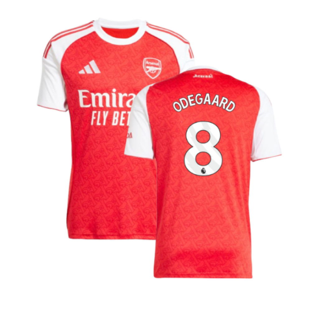 2025-2026 Arsenal Home Shirt (Odegaard 8)