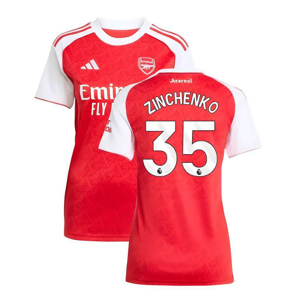 2025-2026 Arsenal Home Shirt (Womens) (Zinchenko 35)