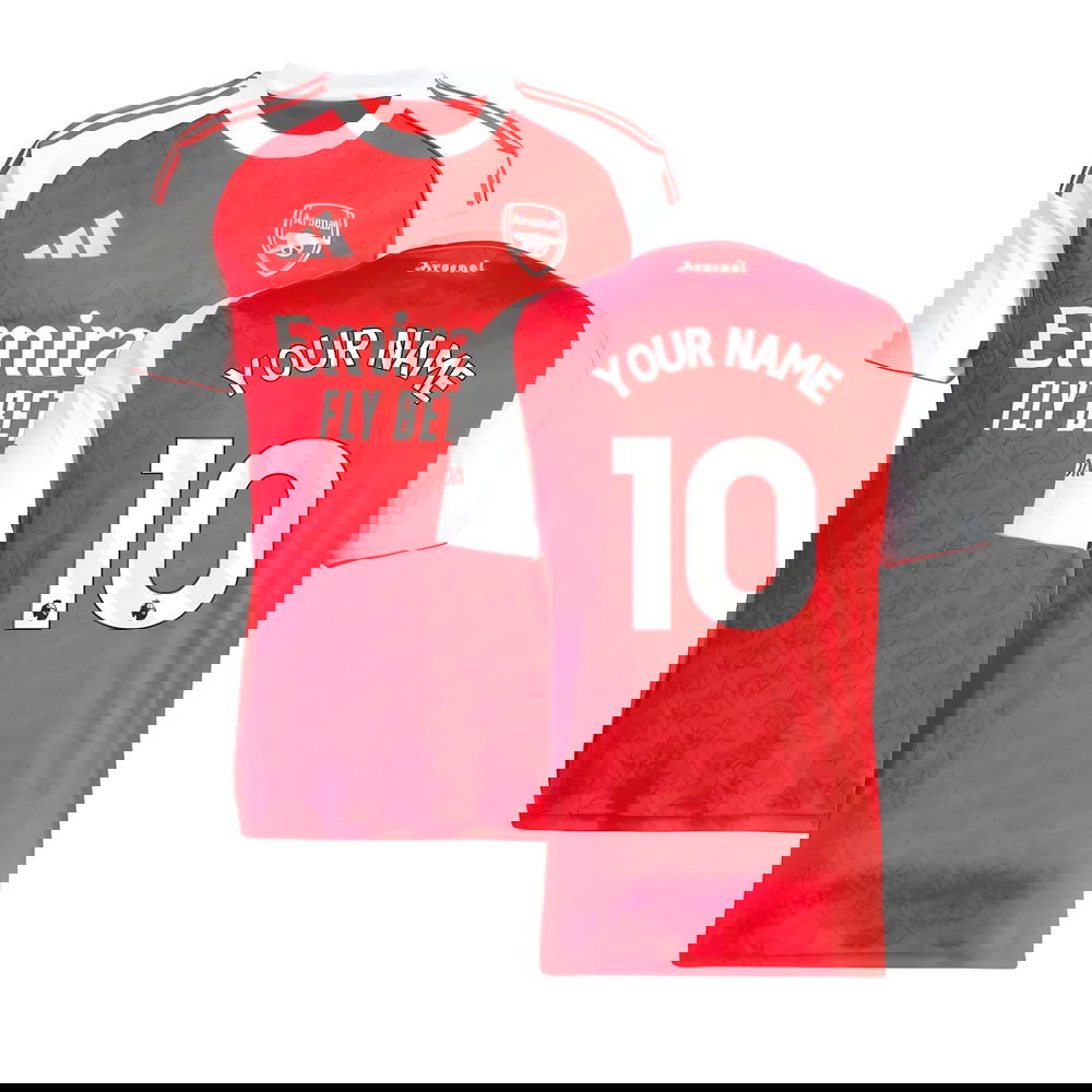 2025-2026 Arsenal Home Shirt (Your Name)