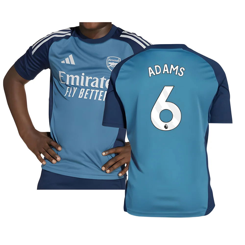 2025-2026 Arsenal Training Shirt (Blanch Blue) - Kids (Adams 6)