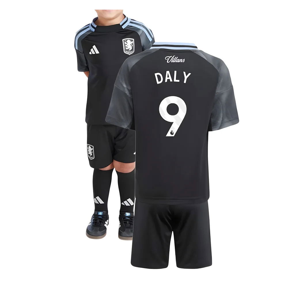 2025-2026 Aston Villa Away Mini Kit (Daly 9)
