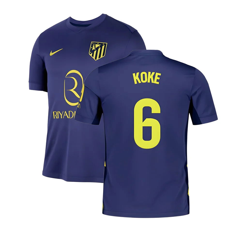 2025-2026 Atletico Madrid Away Shirt (Koke 6)