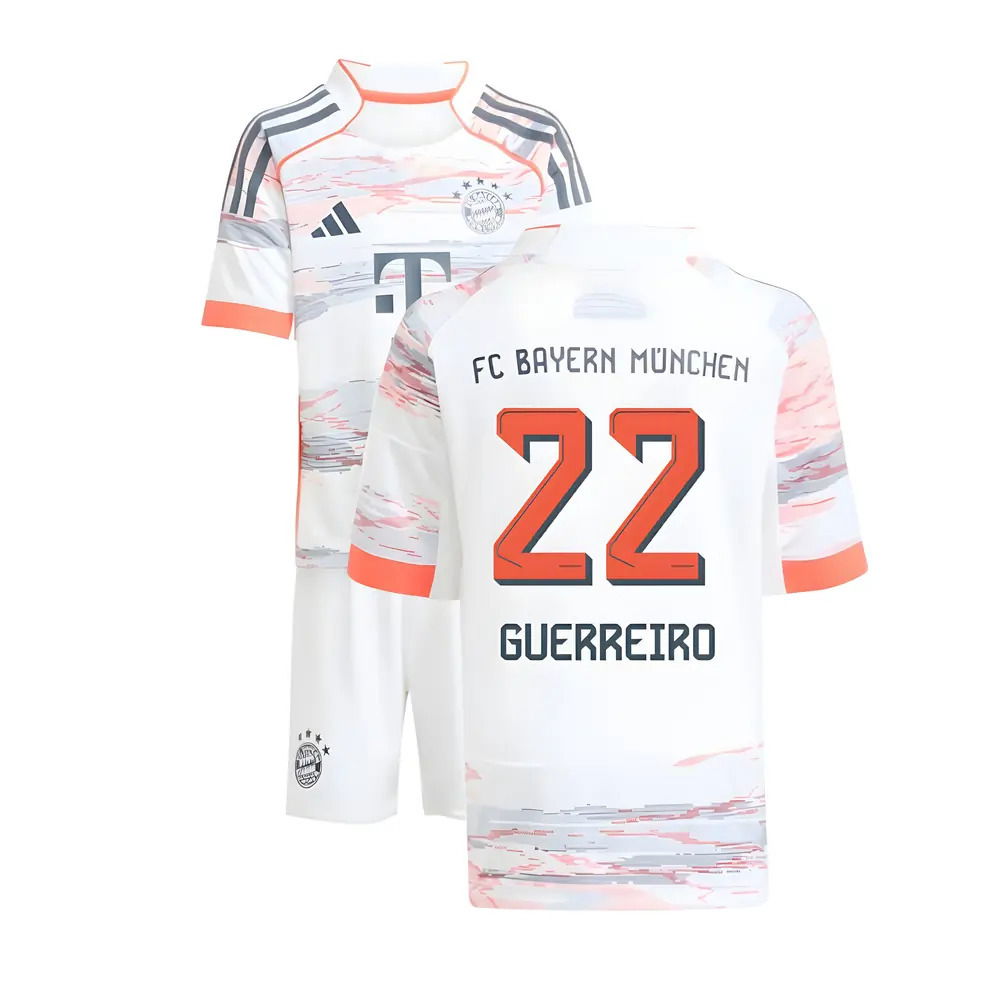 2025-2026 Bayern Munich Away Mini Kit (Guerreiro 22)