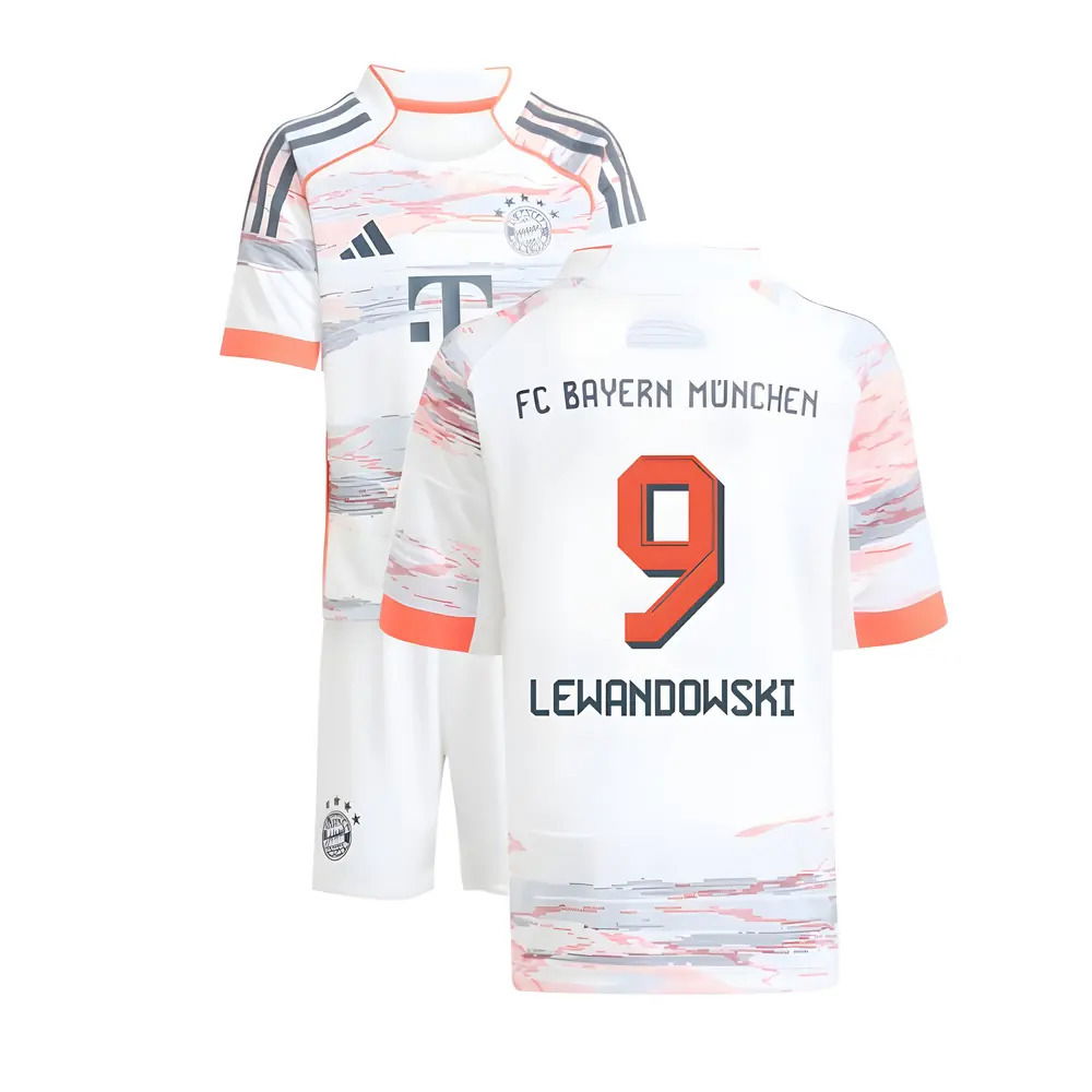 2025-2026 Bayern Munich Away Mini Kit (Lewandowski 9)
