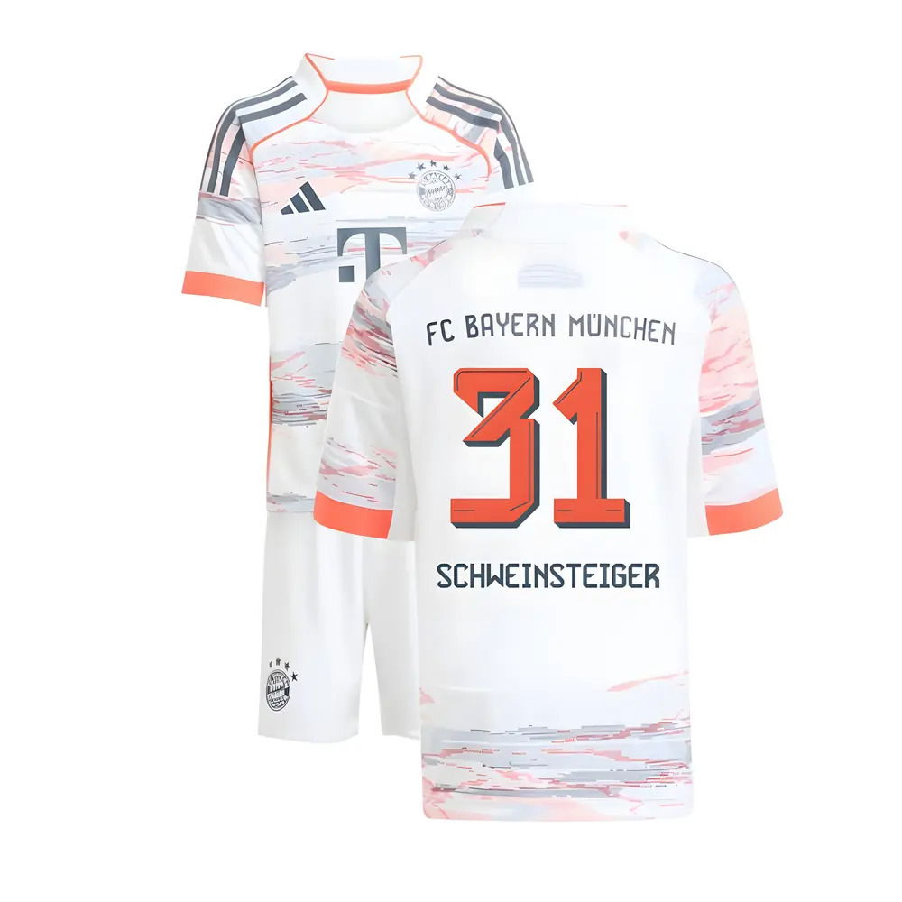 2025-2026 Bayern Munich Away Mini Kit (Schweinsteiger 31)