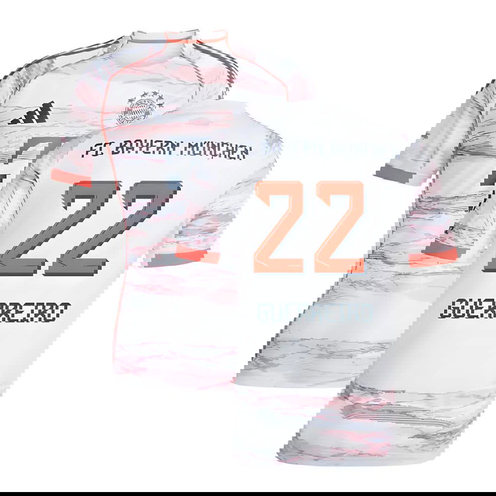 2025-2026 Bayern Munich Away Shirt (Guerreiro 22)