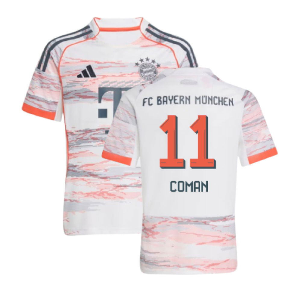 2025-2026 Bayern Munich Away Shirt (Kids) (Coman 11)