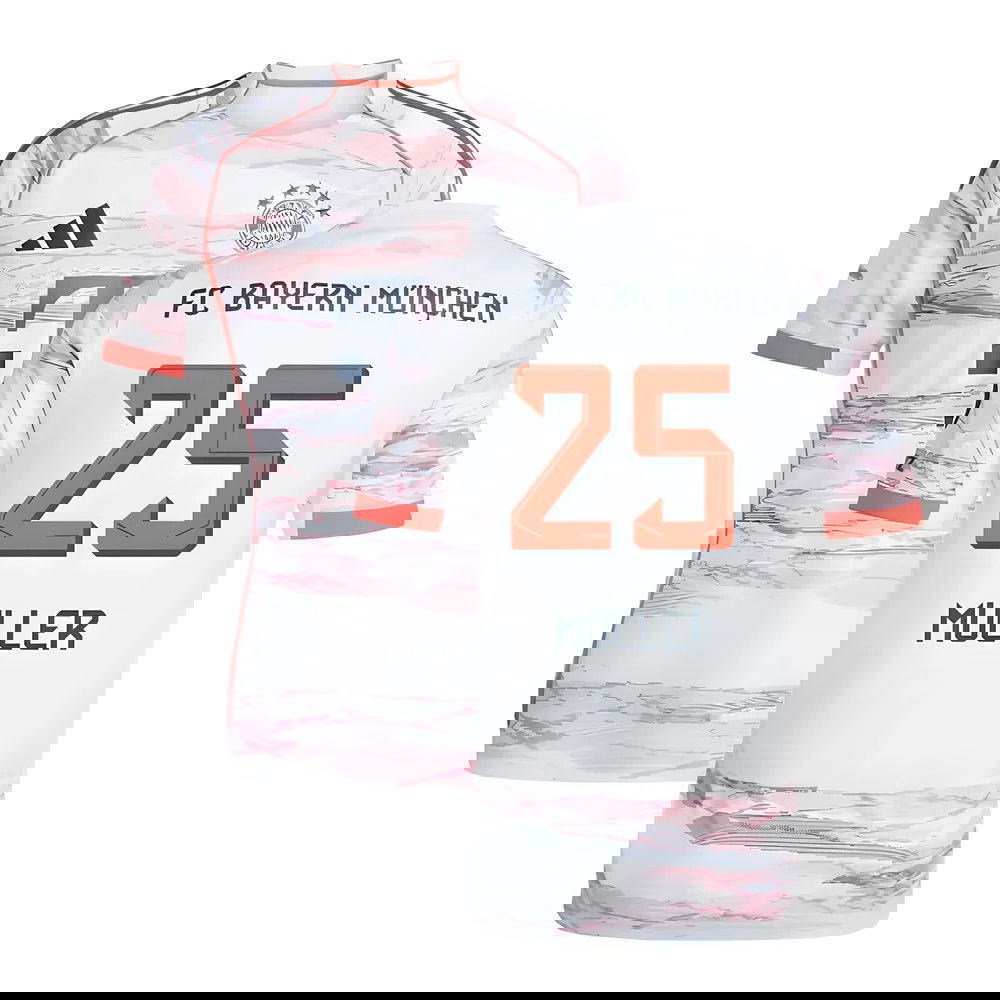 2025-2026 Bayern Munich Away Shirt (Muller 25)