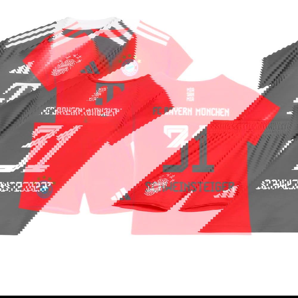 2025-2026 Bayern Munich Home Baby Kit (Schweinsteiger 31)