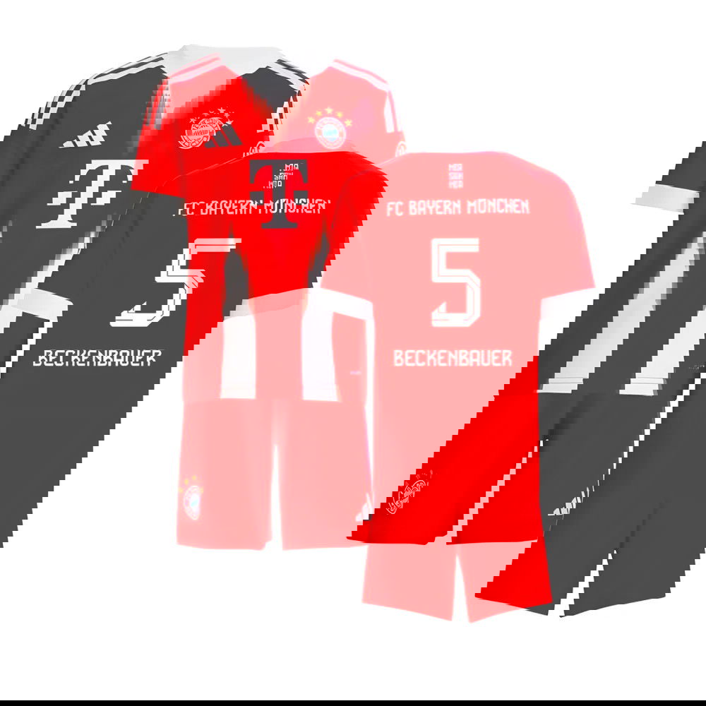 2025-2026 Bayern Munich Home Mini Kit (Beckenbauer 5)