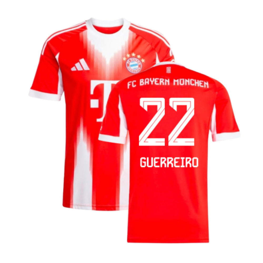 2025-2026 Bayern Munich Home Shirt (Guerreiro 22)