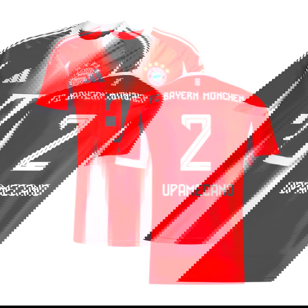 2025-2026 Bayern Munich Home Shirt (Upamecano 2)