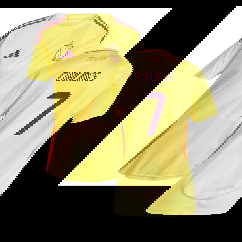 2025-2026 Belgium Womens Team Away Shirt (Ladies) (Eurlings 7)