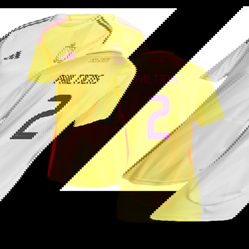 2025-2026 Belgium Womens Team Away Shirt (Ladies) (Philtjens 2)