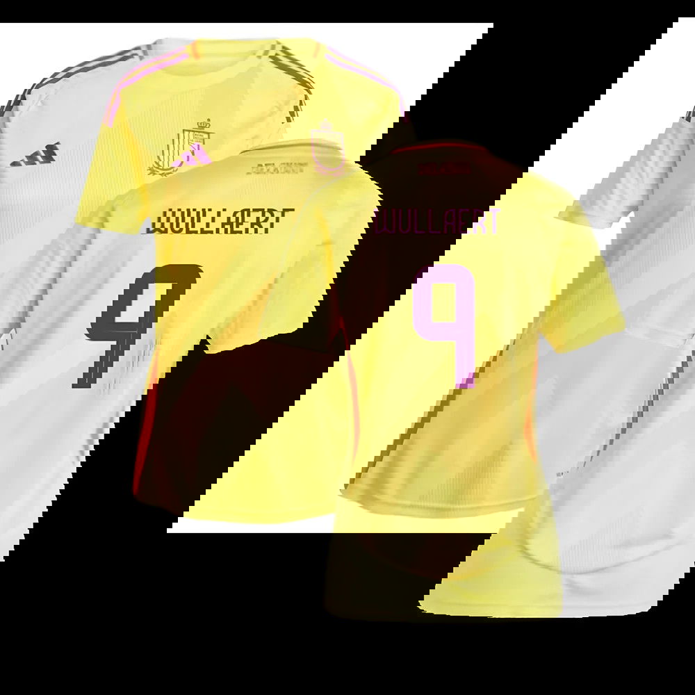 2025-2026 Belgium Womens Team Away Shirt (Ladies) (Wullaert 9)