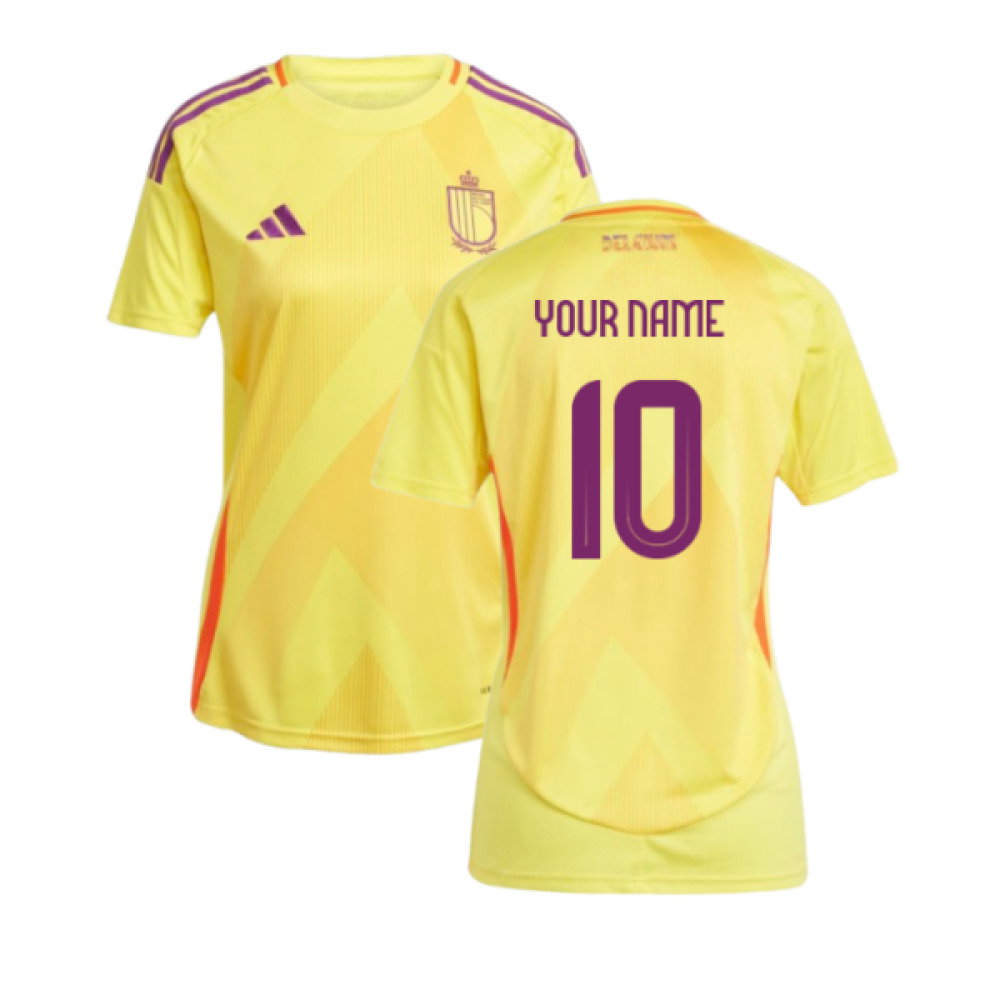 2025-2026 Belgium Womens Team Away Shirt (Ladies) (Your Name)