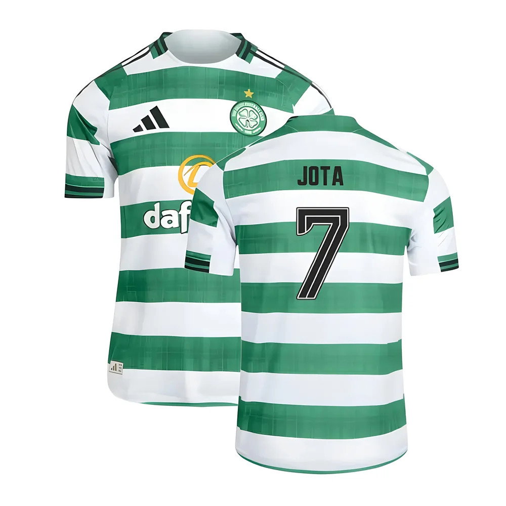 2025-2026 Celtic Authentic Home Shirt (Jota 7)
