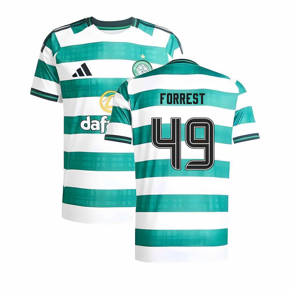 2025-2026 Celtic Home Shirt (Forrest 49)
