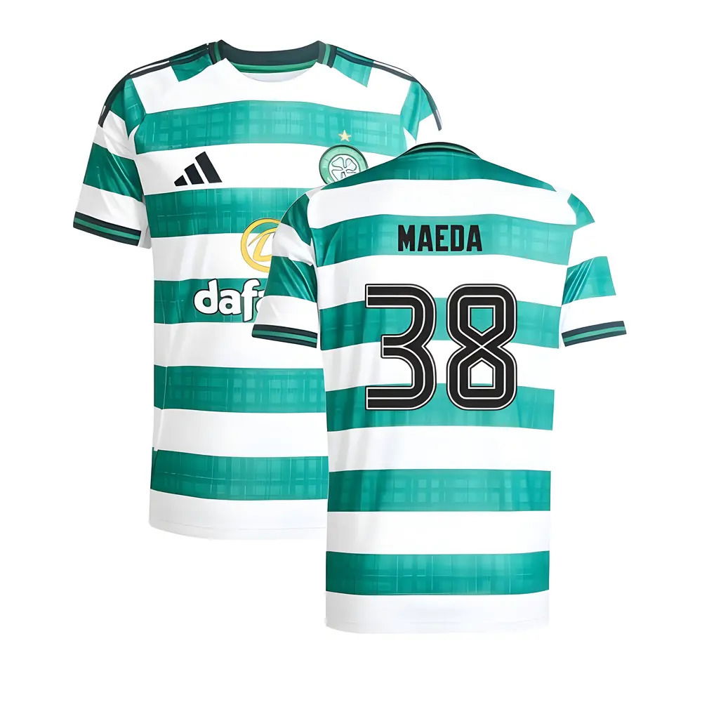 2025-2026 Celtic Home Shirt (Maeda 38)