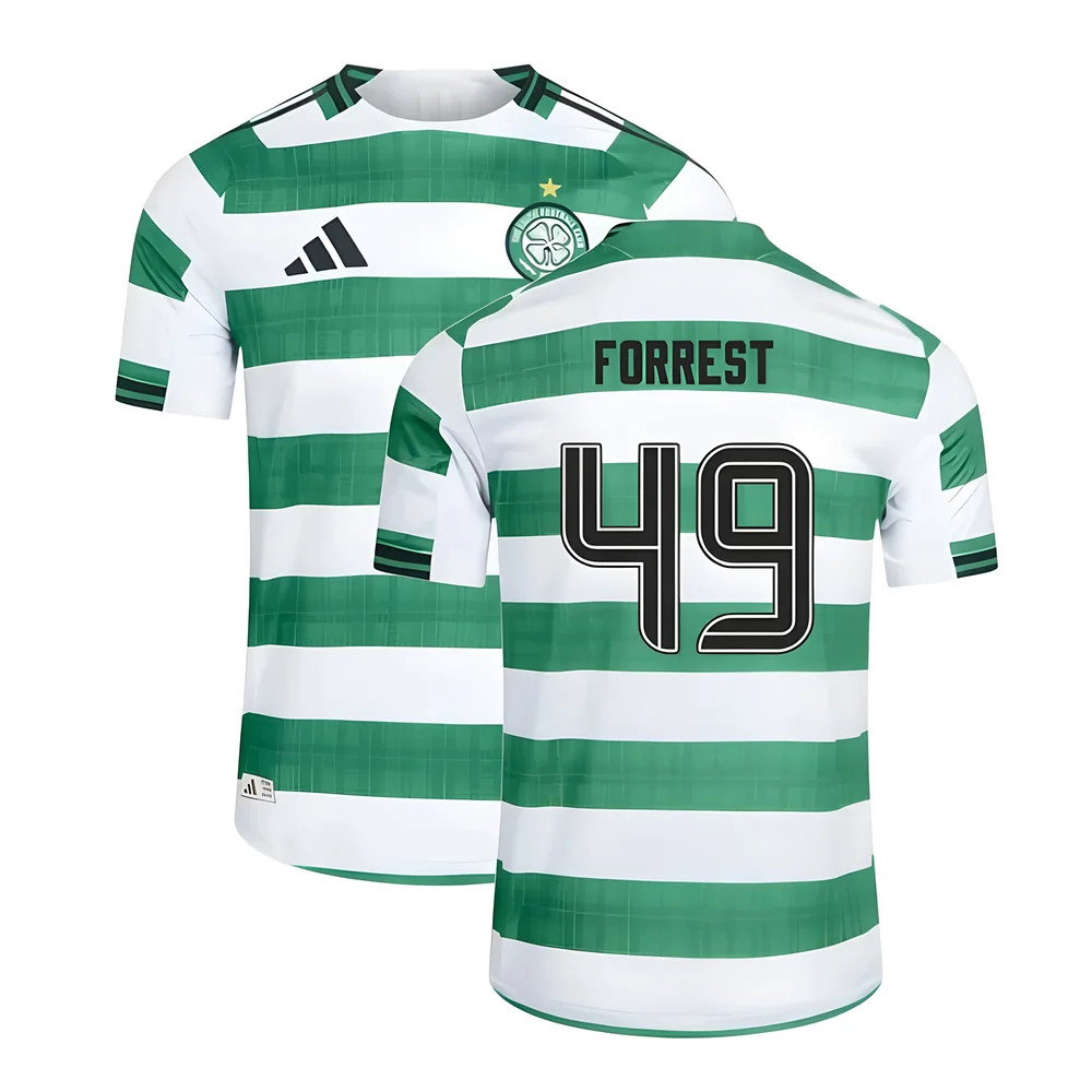 2025-2026 Celtic Home Shirt (No Sponsor) (Forrest 49)