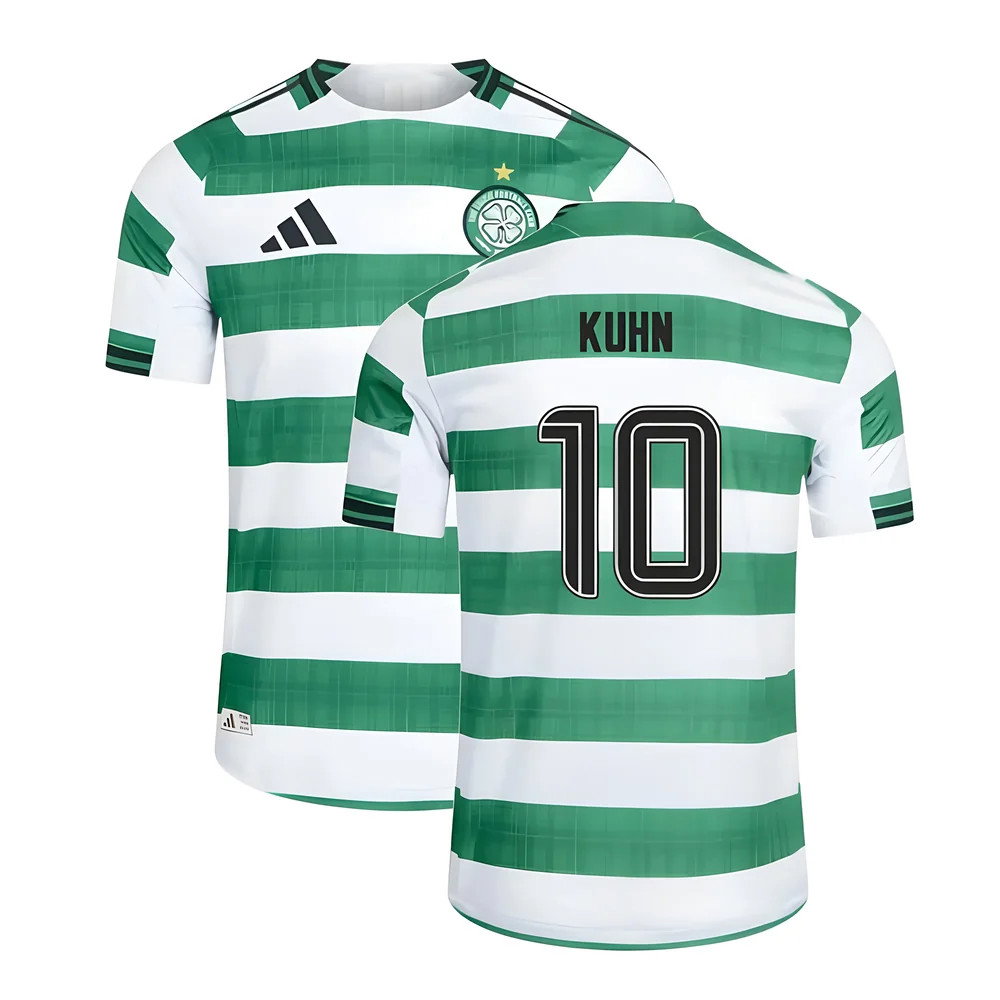 2025-2026 Celtic Home Shirt (No Sponsor) (Kuhn 10)