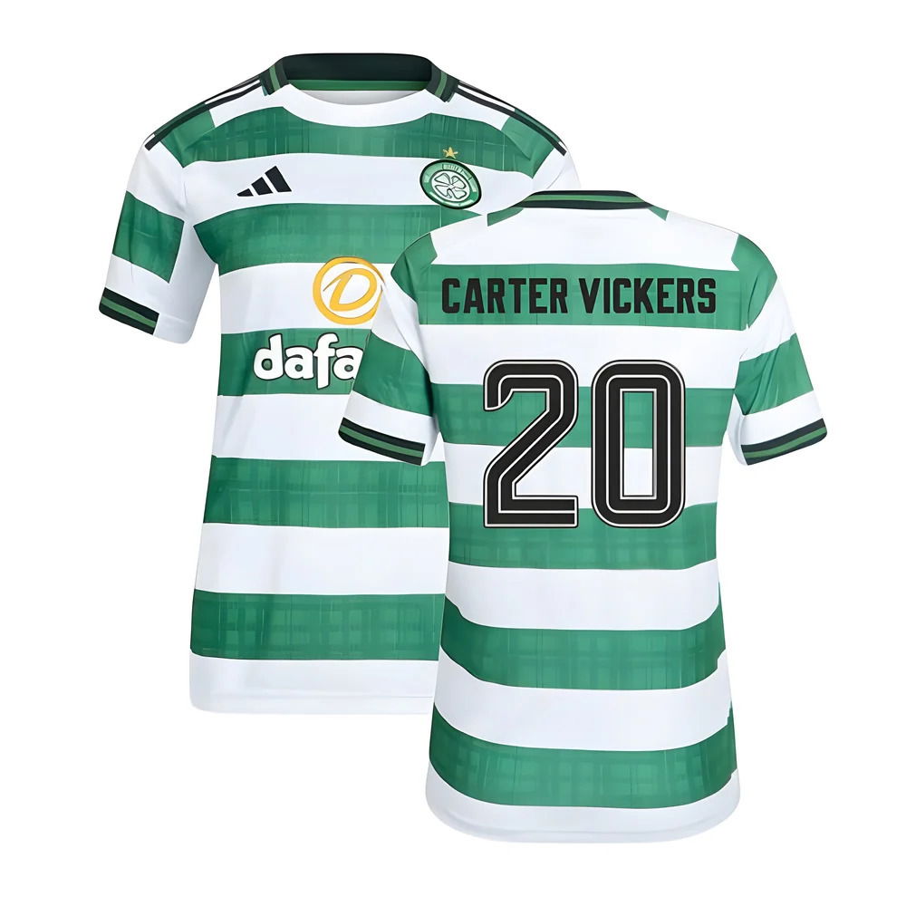 2025-2026 Celtic Home Shirt (Womens) (Carter Vickers 20)