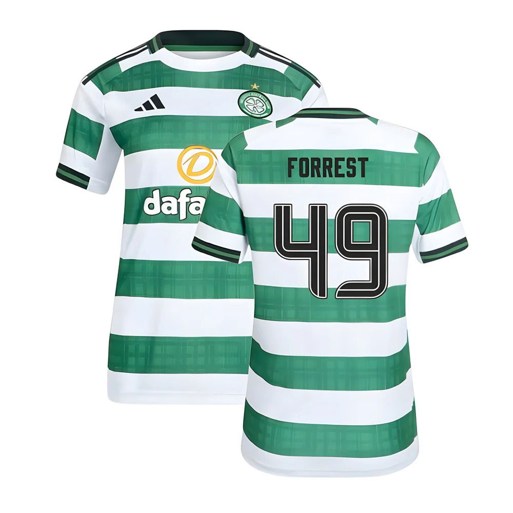 2025-2026 Celtic Home Shirt (Womens) (Forrest 49)