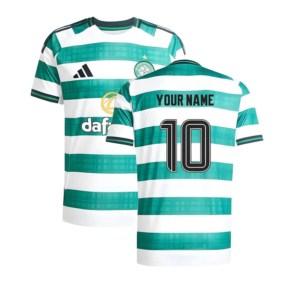 2025-2026 Celtic Home Shirt (Your Name)