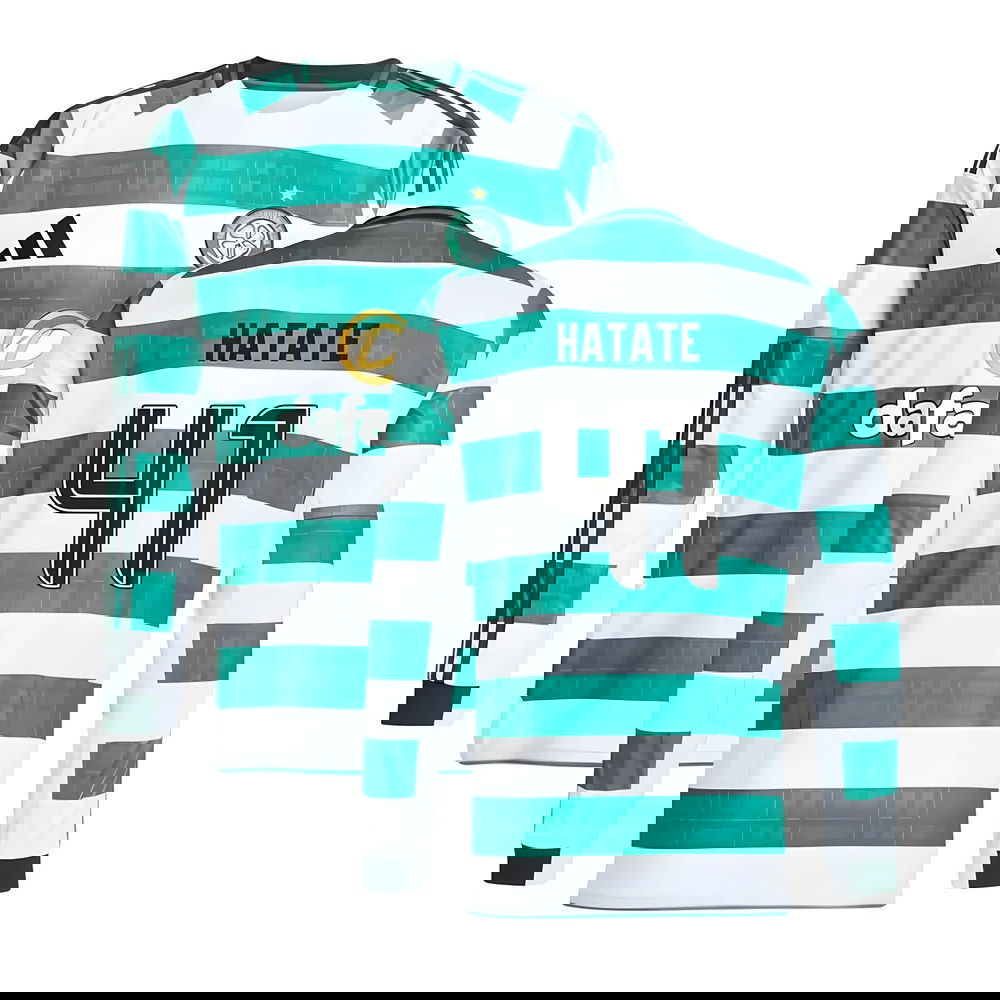 2025-2026 Celtic Long Sleeve Home Shirt (Hatate 41)