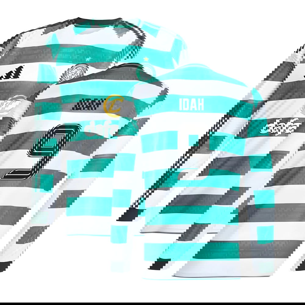 2025-2026 Celtic Long Sleeve Home Shirt (Idah 9)