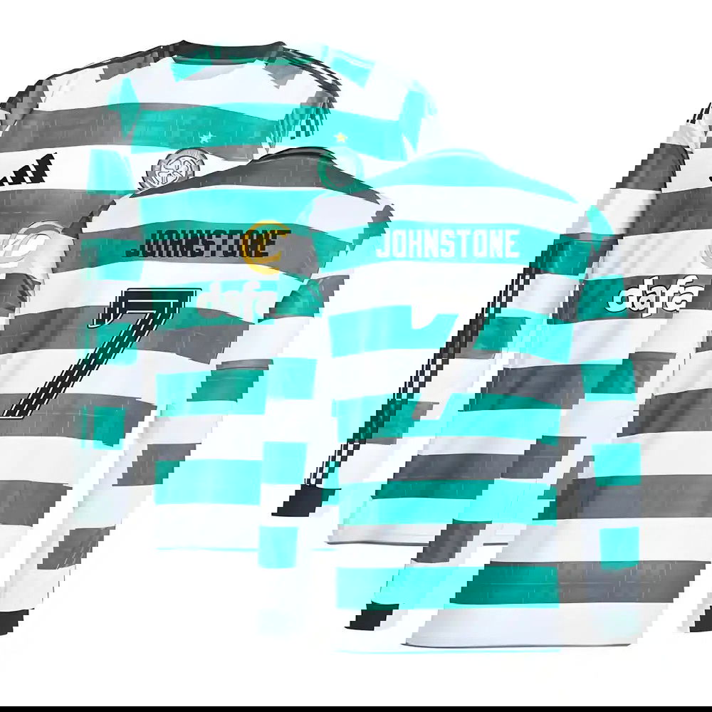 2025-2026 Celtic Long Sleeve Home Shirt (Johnstone 7)