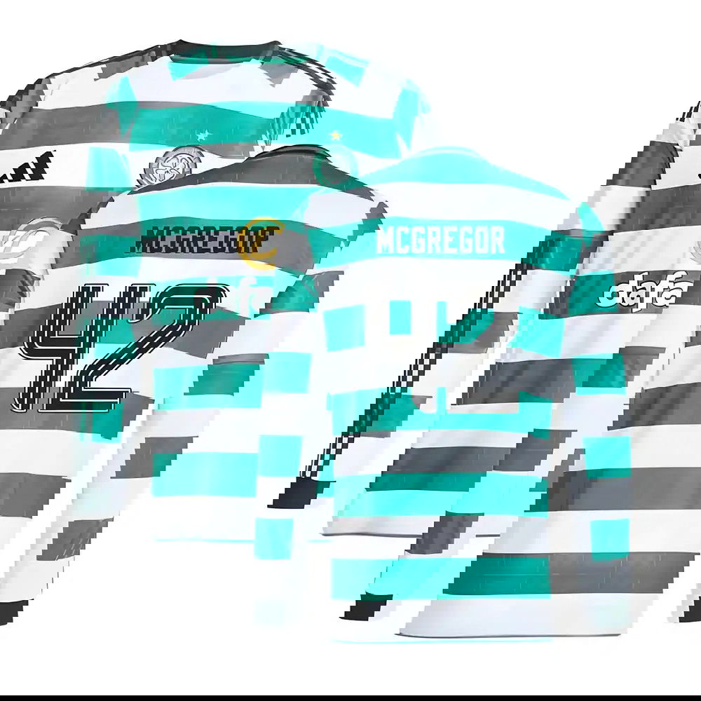 2025-2026 Celtic Long Sleeve Home Shirt (McGregor 42)