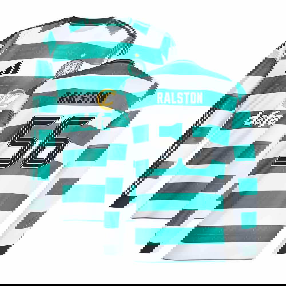 2025-2026 Celtic Long Sleeve Home Shirt (Ralston 56)