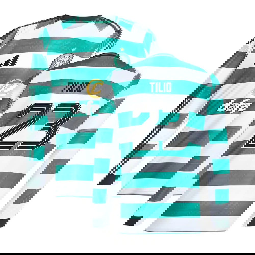 2025-2026 Celtic Long Sleeve Home Shirt (Tilio 23)