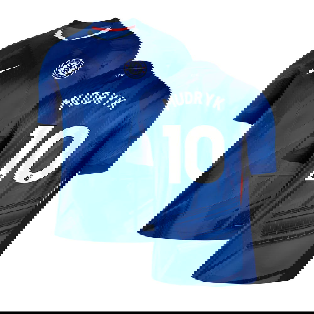 2025-2026 Chelsea Home Shirt (Mudryk 10)