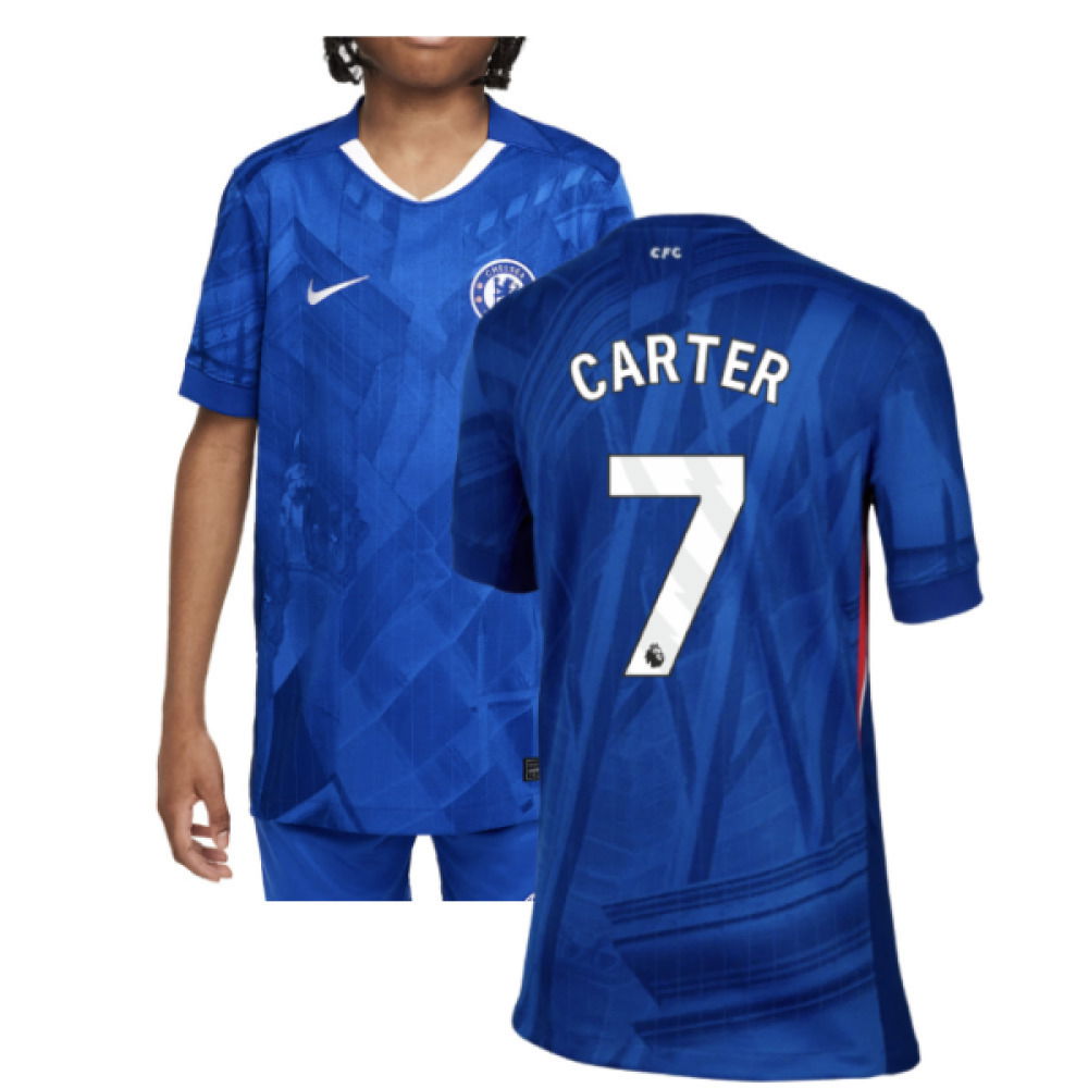 2025-2026 Chelsea Home Shirt (Kids) (Carter 7)