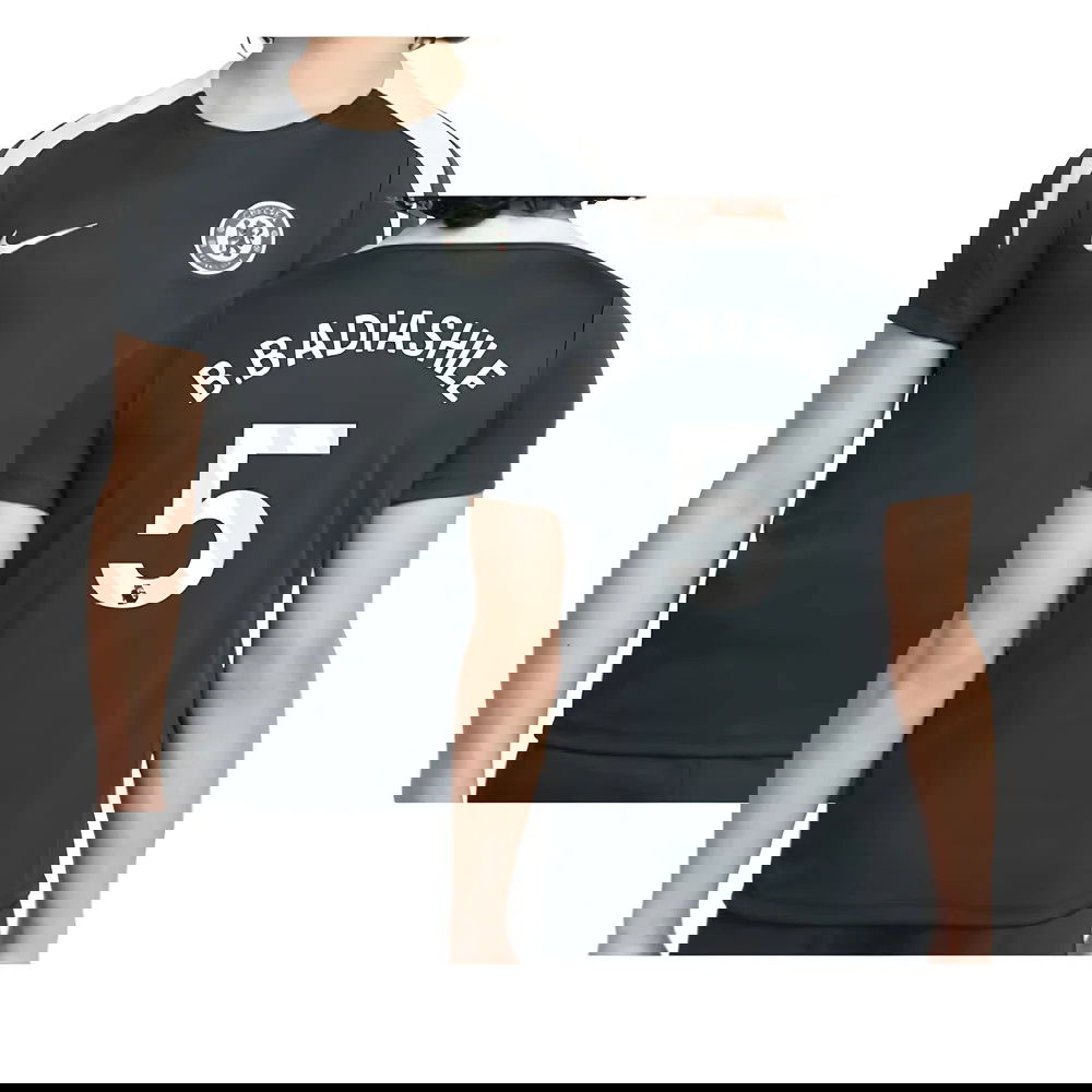 2025-2026 Chelsea Strike Training Shirt (Green) - Kids (B.Badiashile 5)