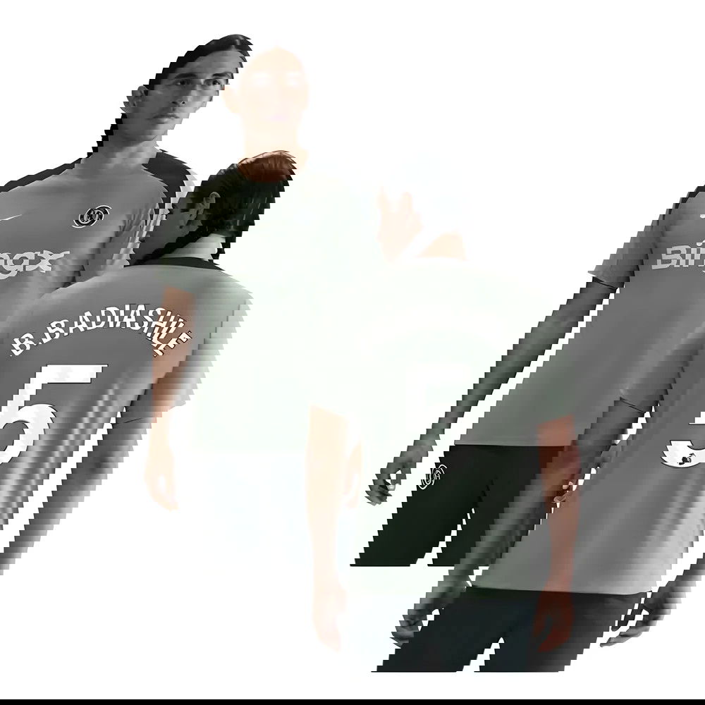 2025-2026 Chelsea Strike Training Shirt (Jade Green) (B.Badiashile 5)