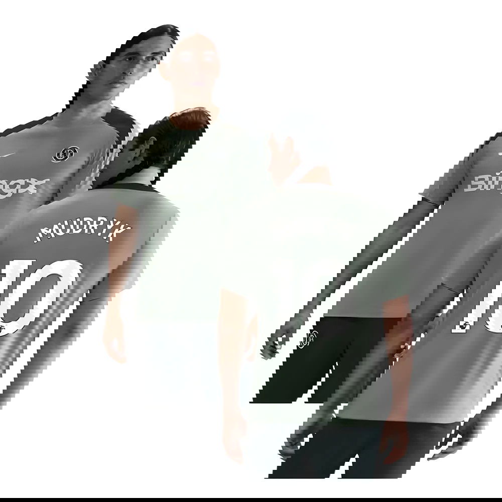 2025-2026 Chelsea Strike Training Shirt (Jade Green) (Mudryk 10)