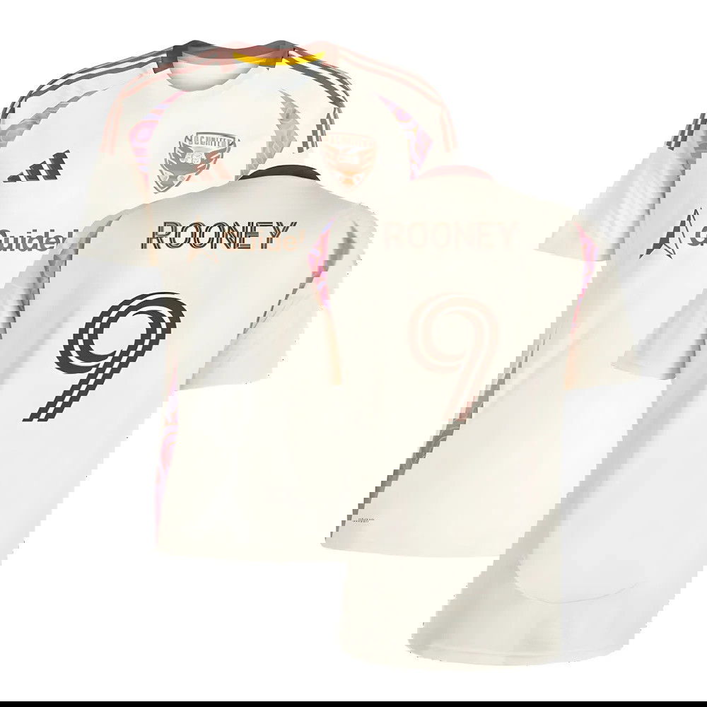 2025-2026 DC United Away Shirt (Rooney 9)