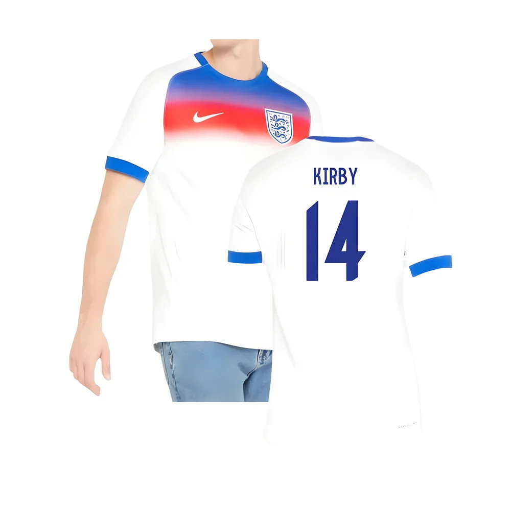 2025-2026 England WEC Authentic Home Shirt - Mens (KIRBY 14)