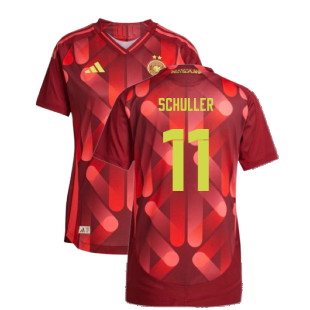 2025-2026 Germany Womens Away Authentic Shirt (Ladies) (Schuller 11)