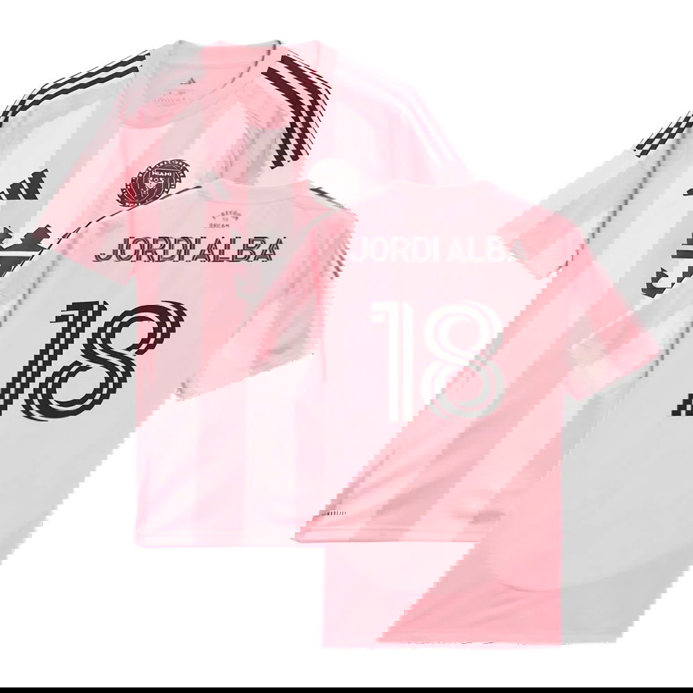 2025-2026 Inter Miami Home Shirt (Jordi Alba 18)