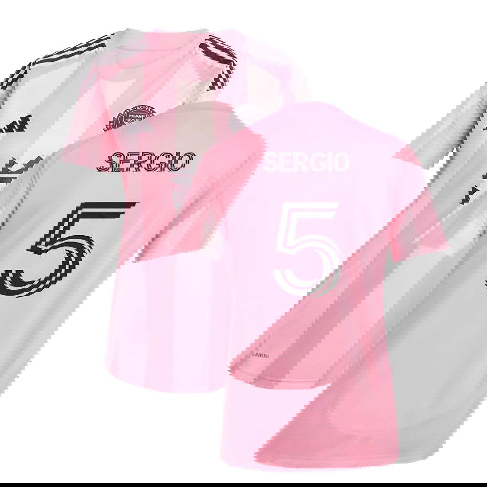 2025-2026 Inter Miami Home Shirt (Womens) (Sergio 5)