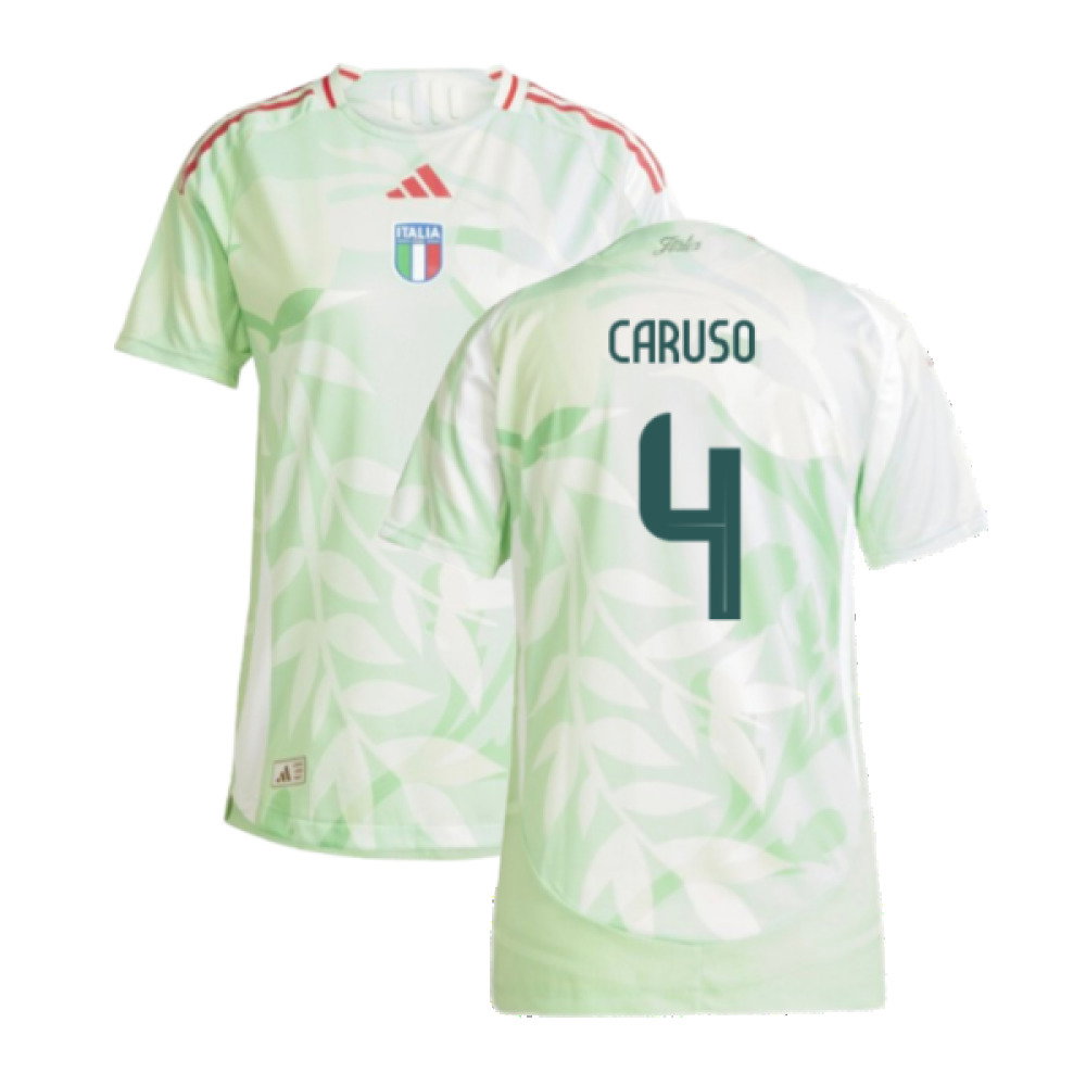2025-2026 Italy Authentic Away (Womens Team) Shirt (Ladies) (Caruso 4)