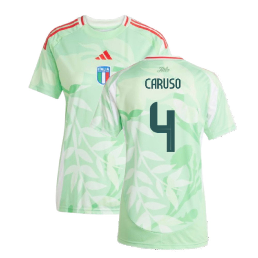 2025-2026 Italy Away Shirt (Womens) (Caruso 4)