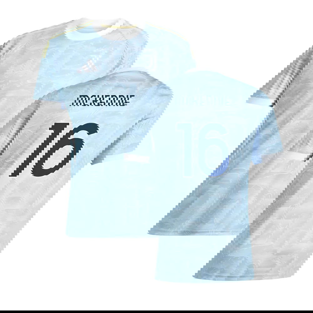 2025-2026 Juventus Away Shirt (McKennie 16)