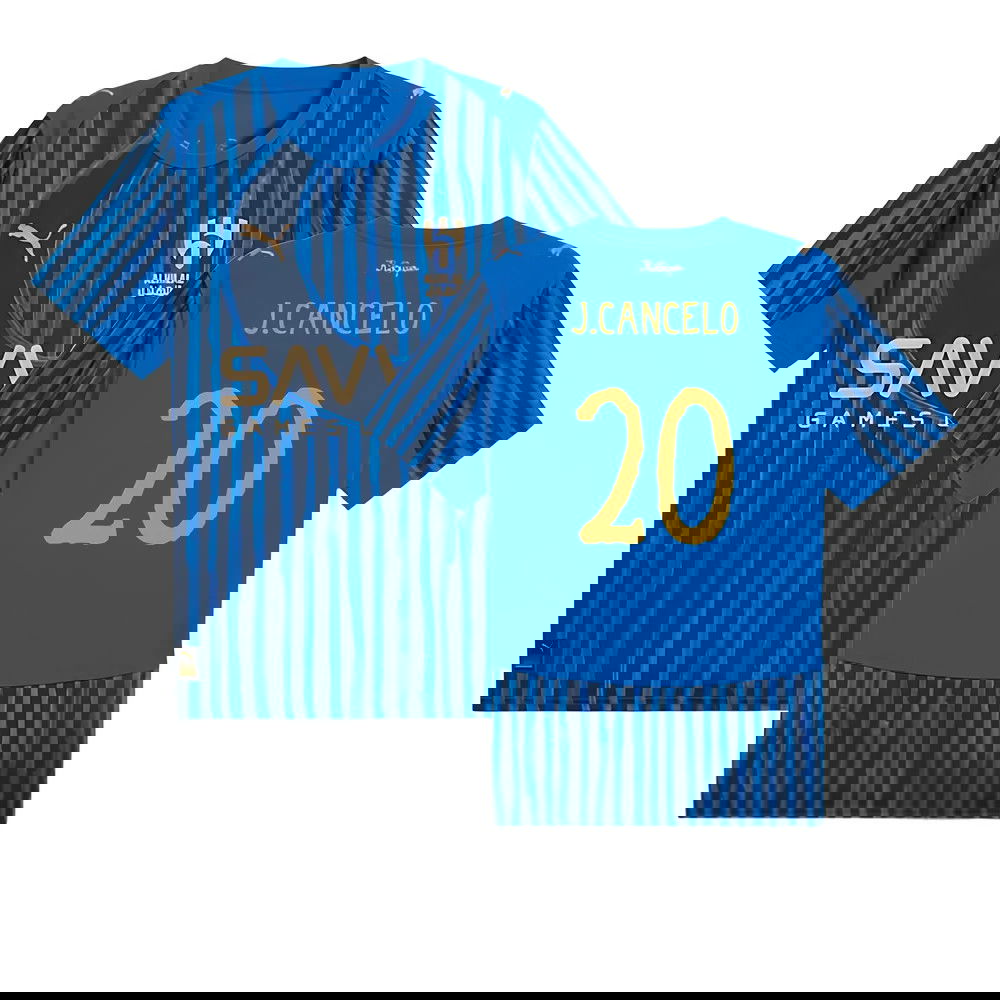 2025-2026 KIDSUPER x Al-Hilal Club World Cup Shirt (Blue) (J.Cancelo 20)