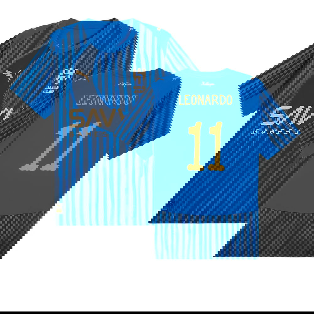 2025-2026 KIDSUPER x Al-Hilal Club World Cup Shirt (Blue) (Leonardo 11)