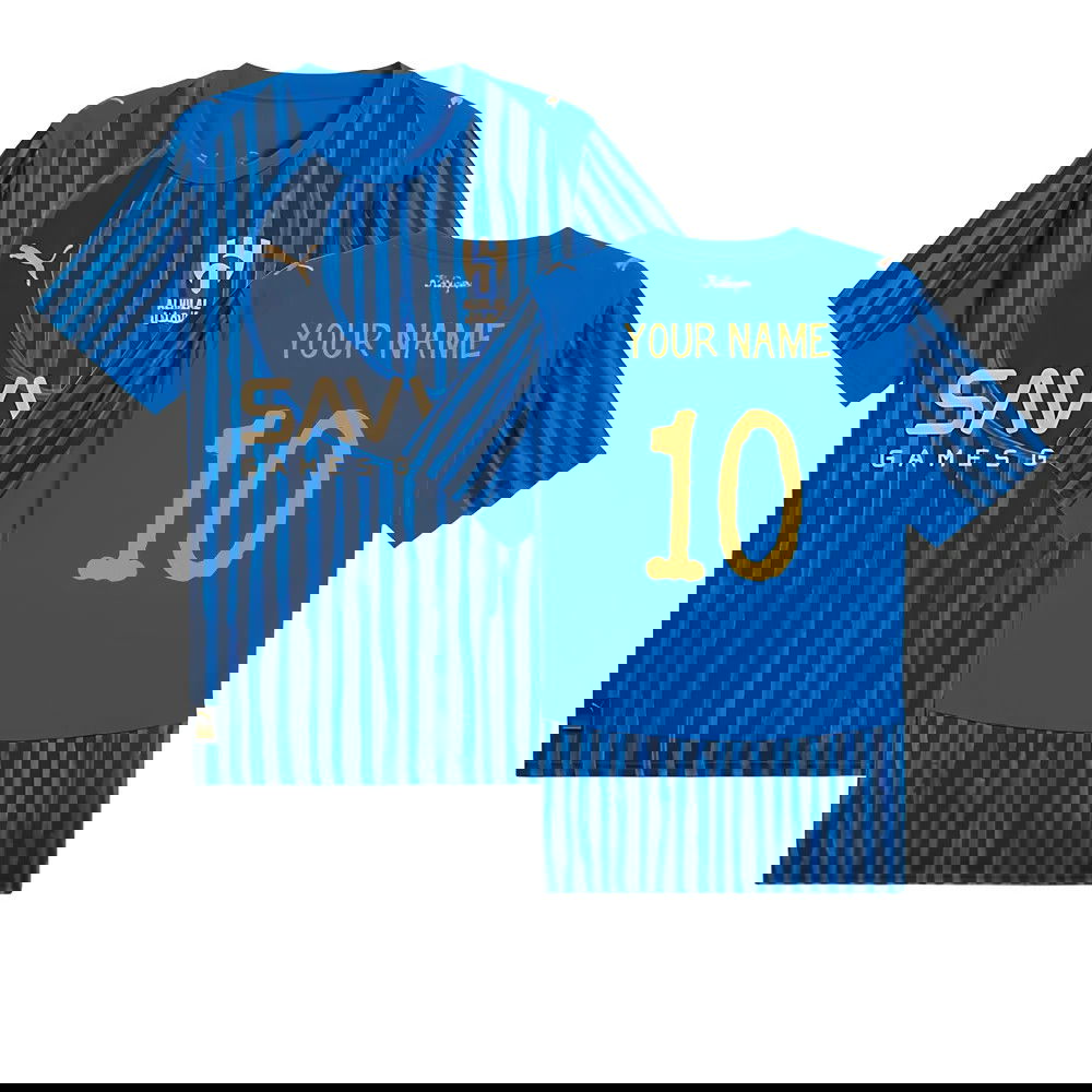 2025-2026 KIDSUPER x Al-Hilal Club World Cup Shirt (Blue) (Your Name)